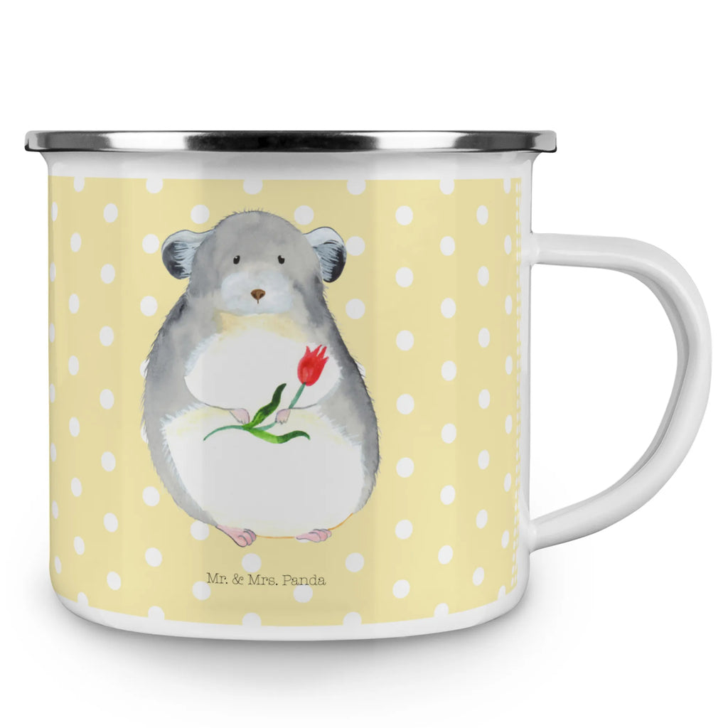 Camping Emaille Tasse Chinchilla Blume metallbecher, Metalltasse, Campingtasse, wandertasse, Becher, Teetasse, Trinkbecher, blechbecher, Tasse Emaille, becher emaille, Teebecher, Pott, Reisebecher, reisetasse, Emaille Becher, Tasse, Kaffeebecher, Blechtasse, Emailletasse, Emaille Tasse, wanderbecher, Campingbecher, emaillebecher, Kaffeetasse, Lustige Sprüche, Tiere, Tiermotive, Gute Laune, Chinchillas, Liebeskummer, Depressionen, Büroalltag, traurig sein, Glücklichsein, Büro, Chaos, Kummer, Chinchilla