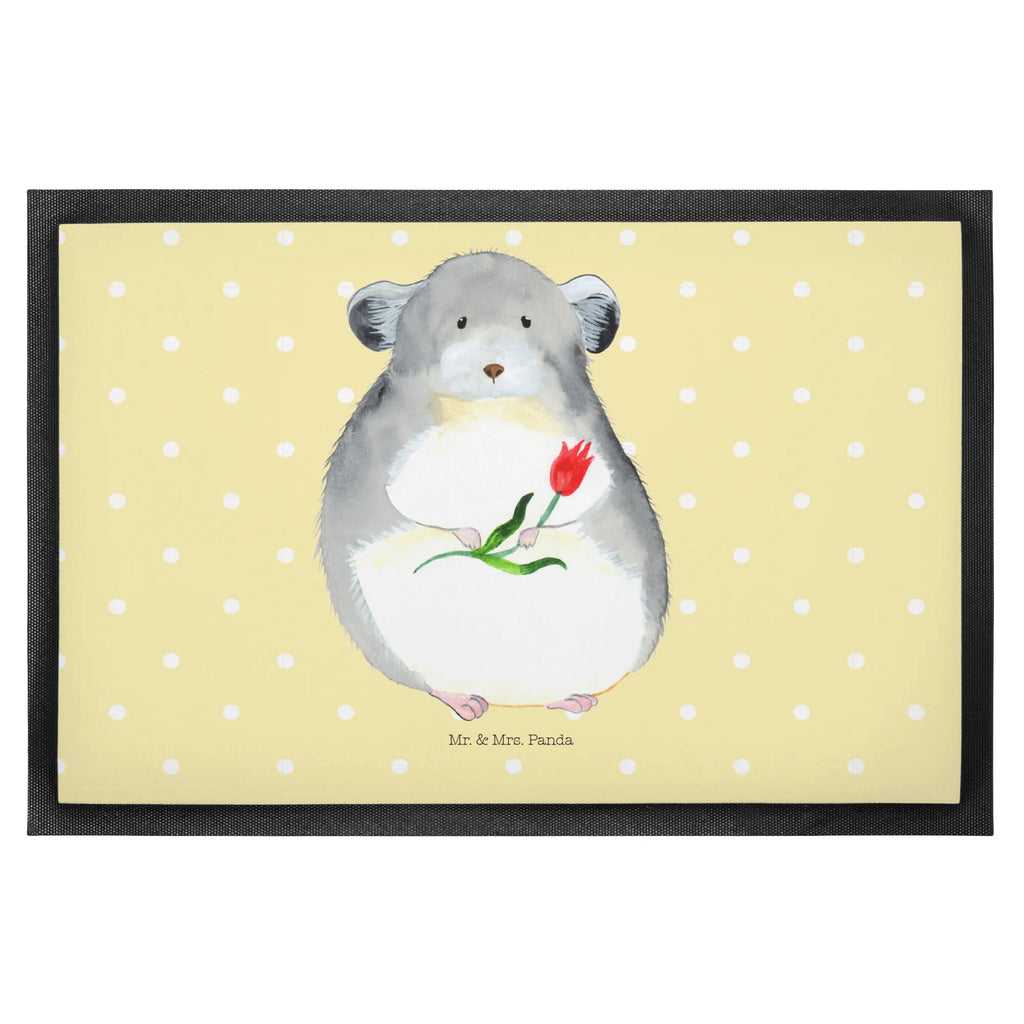 Fußmatte Chinchilla Blume flurmatte, Schmutzfangteppich, sauberlaufmatten, Türmatte, außenmatte, Schmutzfangmatte, Eingangsmatte, fußmatte, Haustürmatte, Schmutzmatte, Schmutzfänger, schmutzfangmatten, Fussmatte, Eingangsteppich, Abtretmatte, hausmatte, abstreifer, Türvorleger, Fußabstreifer, Schuhabstreifer, türmatten, Fußabtreter, Abtreter, Fußmatten, Sauberlaufmatte, matte haustür, Tiermotive, Tiere, Lustige Sprüche, Gute Laune, Liebeskummer, Chaos, Kummer, Büro, Glücklichsein, traurig sein, Büroalltag, Chinchilla, Depressionen, Chinchillas