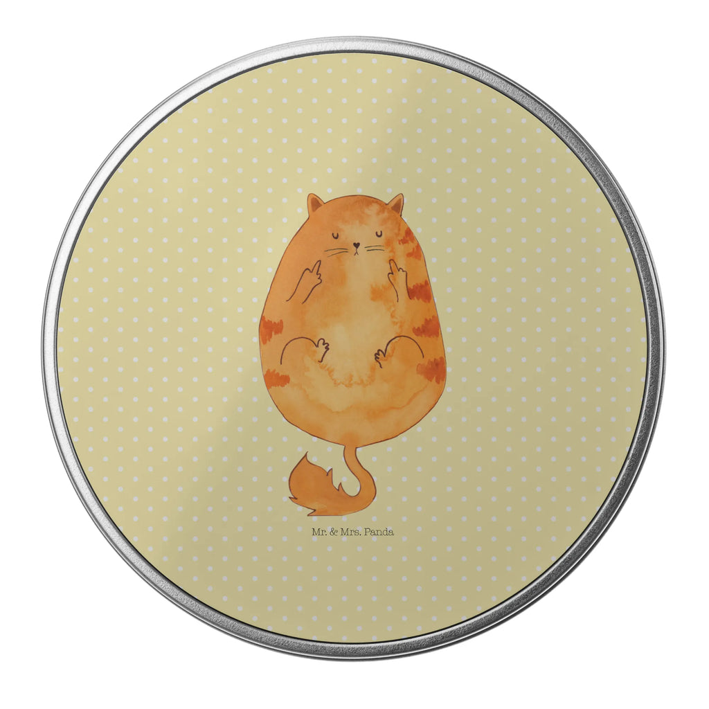 Round tin Cat Early riser storage tin, cookie tin, tin, storage, tin can, gift box, cat, tomcat, kitty, meow, kitten, housecat, mama cat, love cats, cat image, cat fan, cat lover, cat fancier, cat decoration, gift for cat lover, cat owner, funny cats, cat sayings, cat motto, funny cat gifts, fan merchandise, cat stuff, animal lover, morning grumbler, early riser, cats, coffee, The early bird can kiss my ass, pussy
