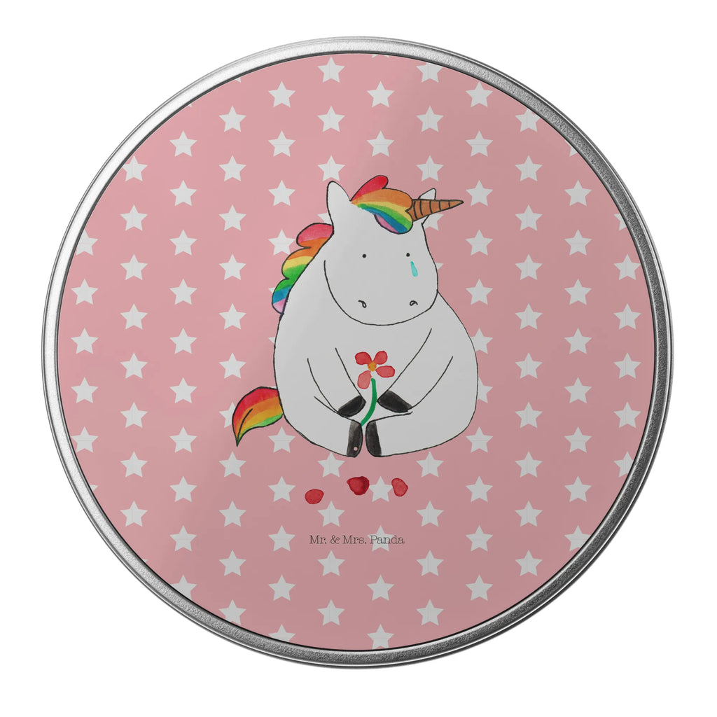 okrągła puszka z blachy Jednorożec Smutny metalldosen, runde blechdosen, runde keksdosen, Geschenkdose, Metalldose Rund, runde keksdose, Aufbewahrungsdose, Runde Blechdose, Aufbewahrungsdosen, runddosen, keksdosen, gebäckdosen, Aufbewahrungsbox, Blechdose Rund, Vorratsdose, Metallbox, dosen, gebäckdose, Dose, metallboxen, geschenkdosen, Blechdose, plätzchendose, runde dosen, Vorratsdosen, blechdosen, plätzchendosen, Keksdose, Runde Dose, Metalldose, runddose, Unicorn, Einhorn, Einhörner, Einhorn Deko, Trösten. Freundschaft, Glitzer, Blume, Trauer, Grußkarte, Liebe, Freunde
