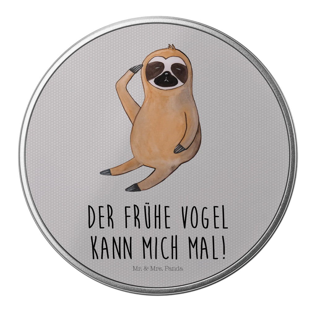 okrągła puszka z blachy leniwiec ptak runddosen, Metallbox, gebäckdosen, Aufbewahrungsbox, runde blechdosen, plätzchendose, Aufbewahrungsdosen, Blechdose, runde keksdosen, Vorratsdose, metalldosen, Aufbewahrungsdose, runddose, Runde Dose, Dose, keksdosen, runde dosen, Keksdose, plätzchendosen, gebäckdose, Vorratsdosen, Runde Blechdose, geschenkdosen, runde keksdose, Metalldose, Blechdose Rund, Metalldose Rund, Geschenkdose, blechdosen, metallboxen, dosen, Faultier, Faultier Geschenk, Faultier Deko, Frühaufsteher, Früher Vogel, Morgenmuffel, faul, Lieblingstier, Faultiere, Spinner, Faultierwelt, Vogel, Der Frühe Vogel