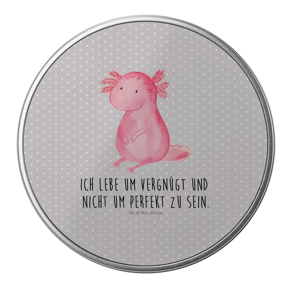 Round tin axolotl zero Aufbewahrungsbox, metalldosen, geschenkdosen, runde dosen, Vorratsdose, metallboxen, Runde Blechdose, Keksdose, Runde Dose, Blechdose Rund, keksdosen, Vorratsdosen, plätzchendose, blechdosen, plätzchendosen, Aufbewahrungsdosen, Metalldose Rund, runde keksdose, runde blechdosen, gebäckdose, runddosen, Metalldose, Aufbewahrungsdose, Metallbox, dosen, Dose, gebäckdosen, runddose, Geschenkdose, Blechdose, runde keksdosen, Axolotl, Molch, Vergnügt, Axolot, Liebe, Fröhlich, Weisheit, Lebensstil, Zufrieden, Lebensweisheit, Freundin