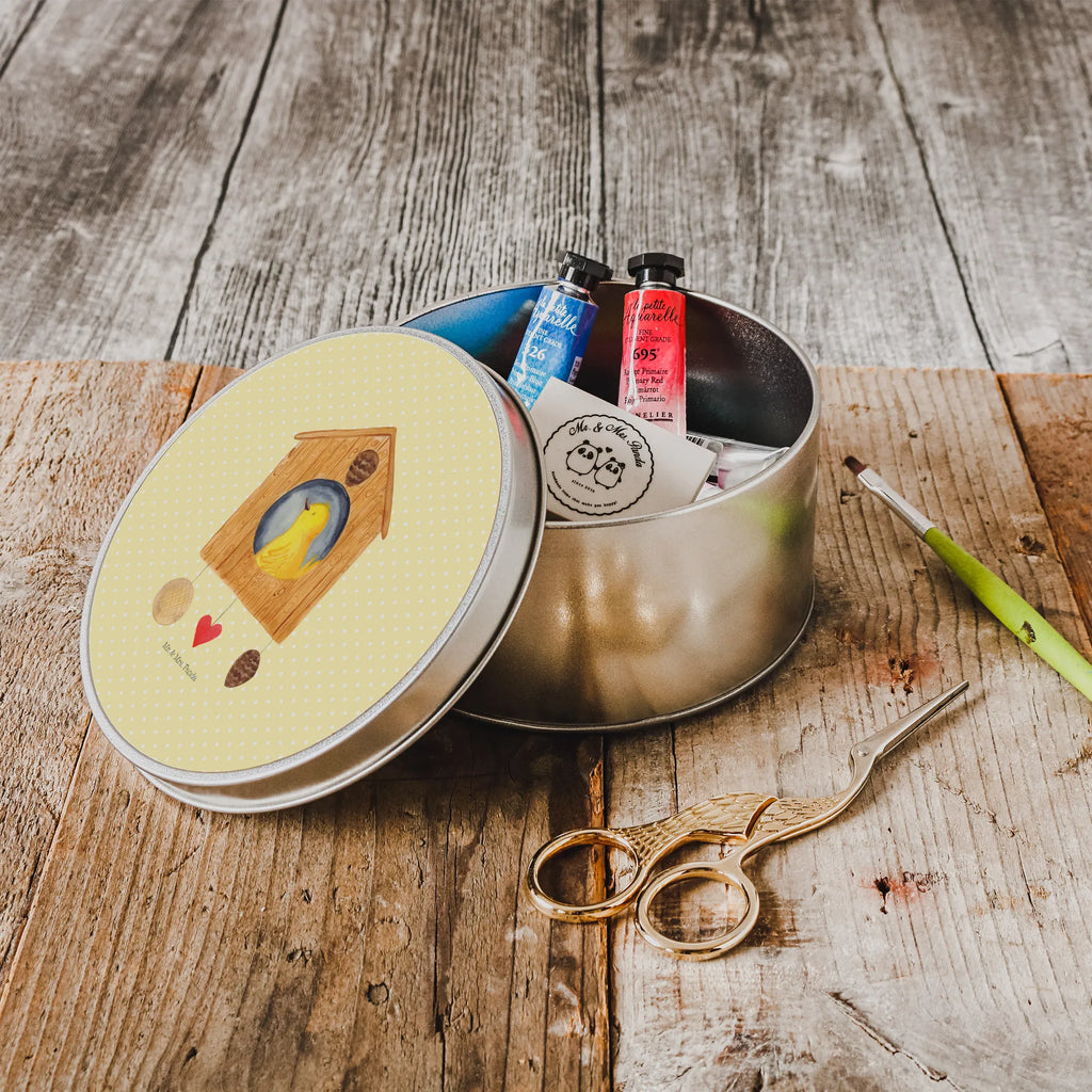 okrągła puszka z blachy ptasi domek Strona główna Motywy zwierzęce, dobra energia, zabawne powiedzonka, zwierzęta