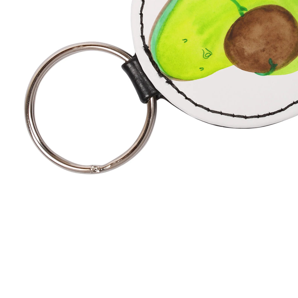 Round key ring avocado Pipes pendant, bag pendant, key ring, lucky charm, keychain, avocado, vegetables, losing weight, chubby, nutrition, diet, Avocado, being fat