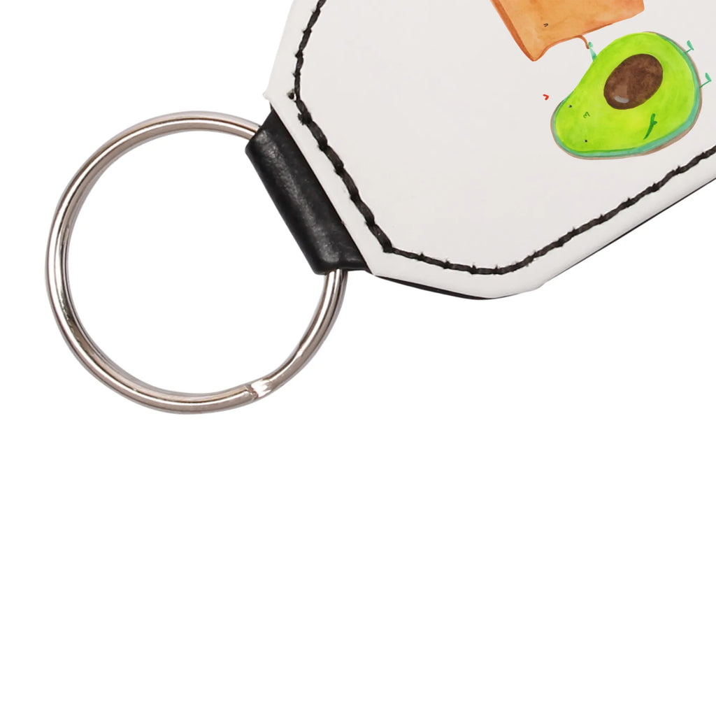 Rectangular key ring avocado toast keychain, key ring, lucky charm, bag pendant, pendant, avocado, vegetables, Anniversary, Avocado, Toast, Girlfriend, Wedding, Couple, Friend, Engagement party, Anniversary gift, Toast bread, Wedding gift, Engagement, Lovers