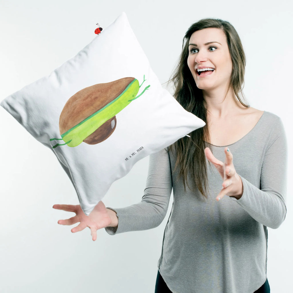 Cushion avocado yoga 40 x 40, pad, couch, bed, fluffy, soft, settee, 40x40, sofa, pillow case, cushion, bedroom, Pillow, pillows, avocado, vegetables