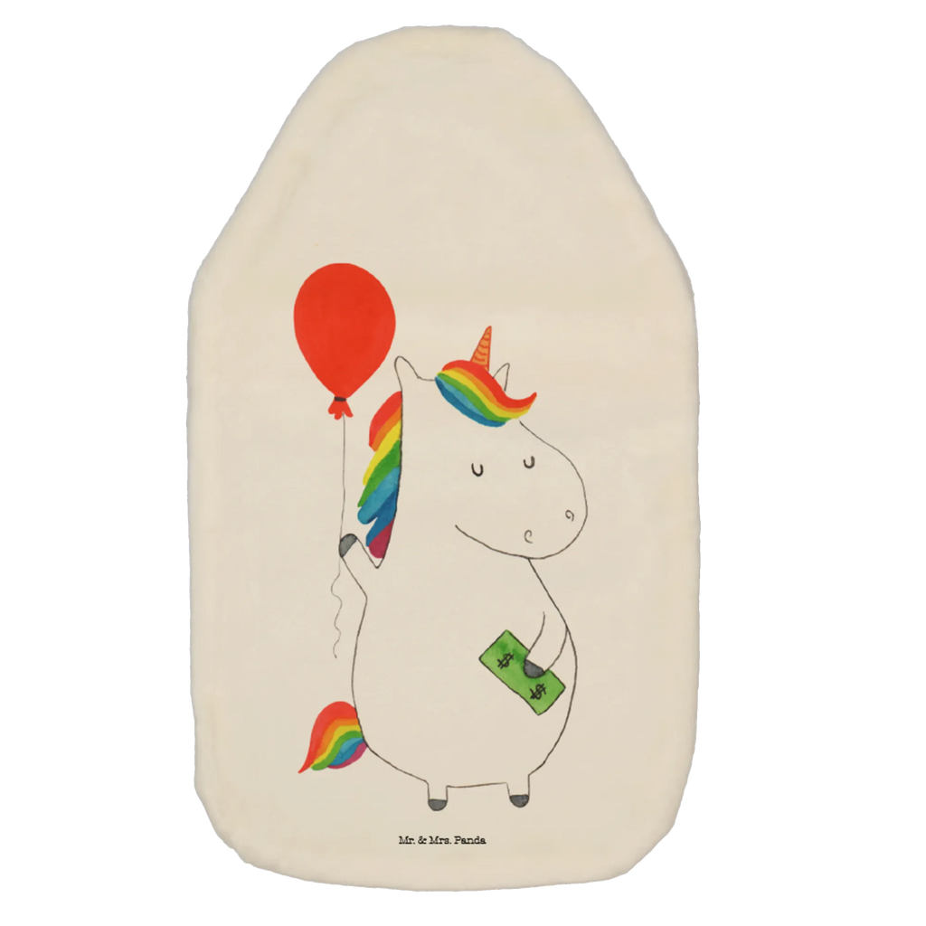Termofor Jednorożec Balon Kleine Wärmflasche, Körnerkissen, Wärmflasche, Bettflasche, Kinderwärmflasche, Wärmflasche mit Bezug, Wärmflaschenbezug, Wärmekissen, Einhorn, Einhörner, Einhorn Deko, Unicorn, Freundin, Luftballon, Freude, Geschenk, Lebenslust, Geld