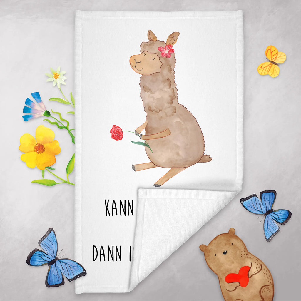 Hand towel alpaca flower Duschtuch, Reisehandtuch, Gästehandtuch, sporthandtuch, kinderhandtücher, handtücher, handtuch bad, frotteehandtücher, gesichtstuch, handtuch badezimmer, bad handtuch, baumwollhandtücher, reisehandtücher, gesichtshandtuch, handtücher 50x100, Kinderhandtuch, sporthandtücher, Gästehandtücher, Handtuch 50x100, Handtuch, Mittelgroßes Handtuch, Alpaka, Lama, Alpaka Dekor, Alpaka Zitat, Blume, Alpaka Dekoration, Lamas, Alpaka Geschenk, Alpaka Spruch, Alpaka Witz, Motiv Alpaka
