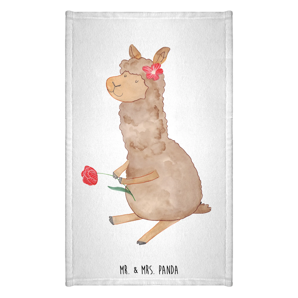 Hand towel alpaca flower Duschtuch, Reisehandtuch, Gästehandtuch, sporthandtuch, kinderhandtücher, handtücher, handtuch bad, frotteehandtücher, gesichtstuch, handtuch badezimmer, bad handtuch, baumwollhandtücher, reisehandtücher, gesichtshandtuch, handtücher 50x100, Kinderhandtuch, sporthandtücher, Gästehandtücher, Handtuch 50x100, Handtuch, Mittelgroßes Handtuch, Alpaka, Lama, Alpaka Dekor, Alpaka Zitat, Blume, Alpaka Dekoration, Lamas, Alpaka Geschenk, Alpaka Spruch, Alpaka Witz, Motiv Alpaka