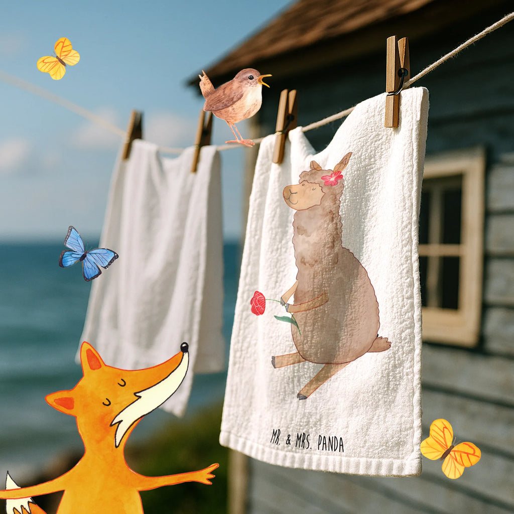 Hand towel alpaca flower Duschtuch, Reisehandtuch, Gästehandtuch, sporthandtuch, kinderhandtücher, handtücher, handtuch bad, frotteehandtücher, gesichtstuch, handtuch badezimmer, bad handtuch, baumwollhandtücher, reisehandtücher, gesichtshandtuch, handtücher 50x100, Kinderhandtuch, sporthandtücher, Gästehandtücher, Handtuch 50x100, Handtuch, Mittelgroßes Handtuch, Alpaka, Lama, Alpaka Dekor, Alpaka Zitat, Blume, Alpaka Dekoration, Lamas, Alpaka Geschenk, Alpaka Spruch, Alpaka Witz, Motiv Alpaka