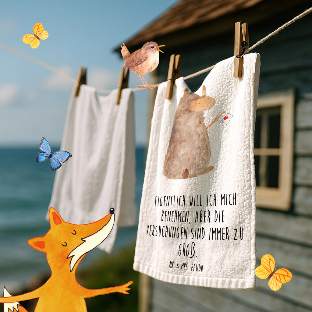 Hand towel alpaca banner baby, towels, bath towel, bathroom, Towel, children, big, alpaca, llama, pako, camel, Peru, animal, favourite animal, alpacas, Alpaca, llamas, love