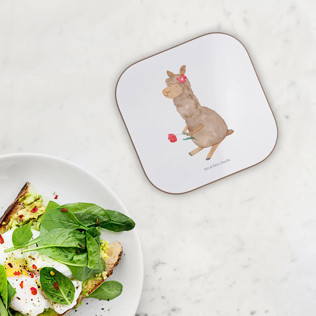 Quadratische Untersetzer Alpaka Blume Holzuntersetzer, Getränkeuntersetzer, Untersetzer Gläser, Tassen Untersetzer, Bierdeckel, Glasuntersetzer, Korkuntersetzer, Untersetzer Holz, Untersetzer aus Holz, Untersetzer, Untersetzer Design, Untersetzer für Gläser, Alpaka, Lama, Lamas, Blume, Alpaka Witz, Alpaka Dekoration, Alpaka Geschenk, Alpaka Spruch, Motiv Alpaka, Alpaka Dekor, Alpaka Zitat