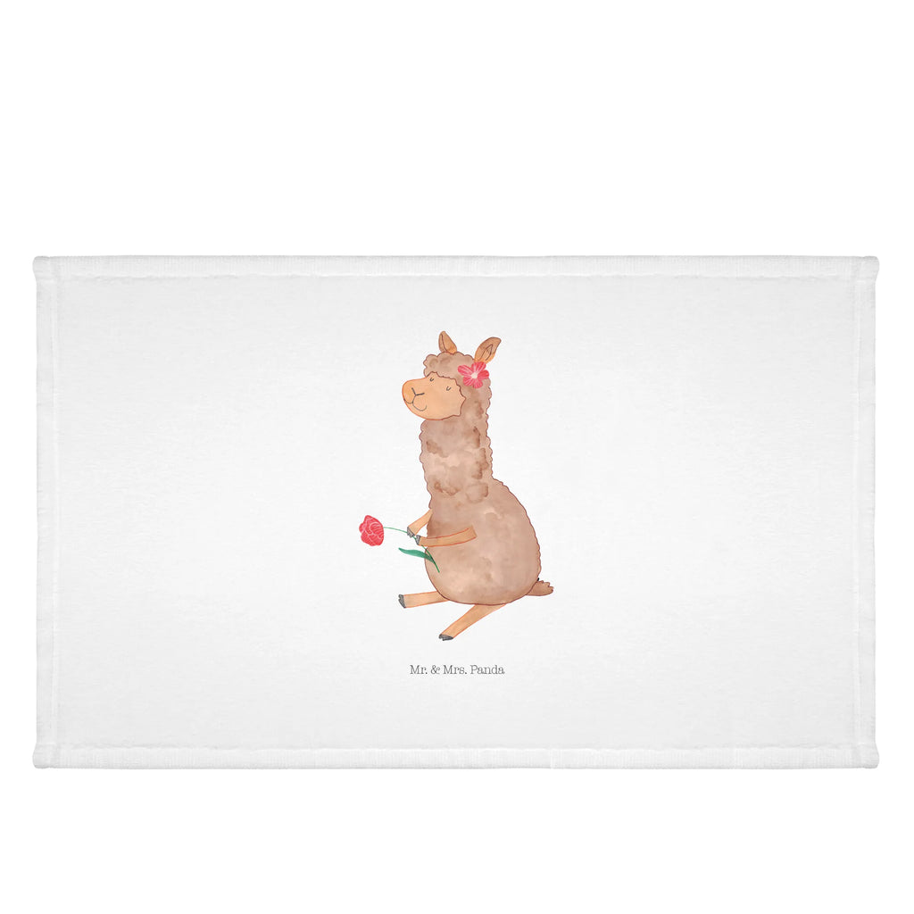 Hand towel alpaca flower Duschtuch, Reisehandtuch, Gästehandtuch, sporthandtuch, kinderhandtücher, handtücher, handtuch bad, frotteehandtücher, gesichtstuch, handtuch badezimmer, bad handtuch, baumwollhandtücher, reisehandtücher, gesichtshandtuch, handtücher 50x100, Kinderhandtuch, sporthandtücher, Gästehandtücher, Handtuch 50x100, Handtuch, Mittelgroßes Handtuch, Alpaka, Lama, Alpaka Dekor, Alpaka Zitat, Blume, Alpaka Dekoration, Lamas, Alpaka Geschenk, Alpaka Spruch, Alpaka Witz, Motiv Alpaka