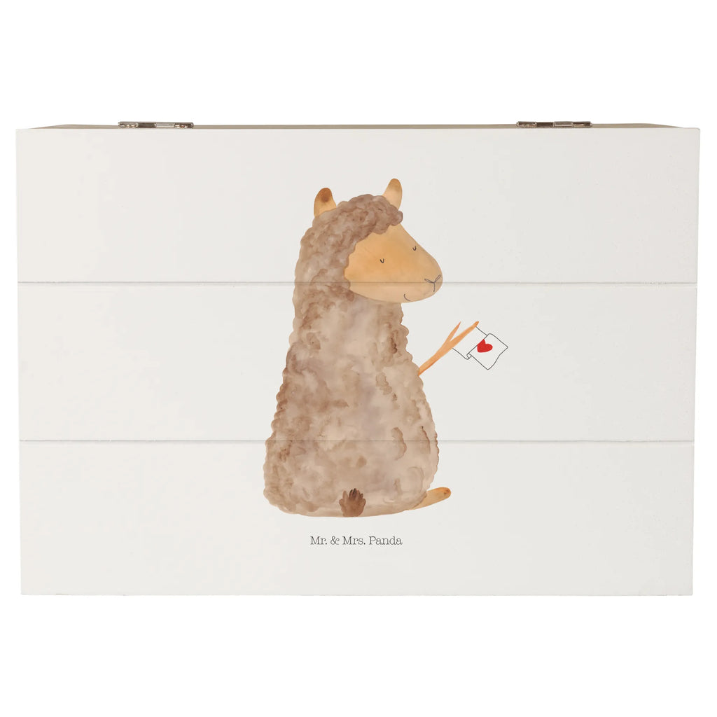 Wooden chest alpaca banner Aufbewahrungsbox, Kiste, Erinnerungskiste, XXL, Dekokiste, Geschenkdose, Schatzkiste, Schatulle, Holzkiste, Truhe, Geschenkbox, Erinnerungsbox, Alpaka, Lama, Alpakas, Liebe, Lamas