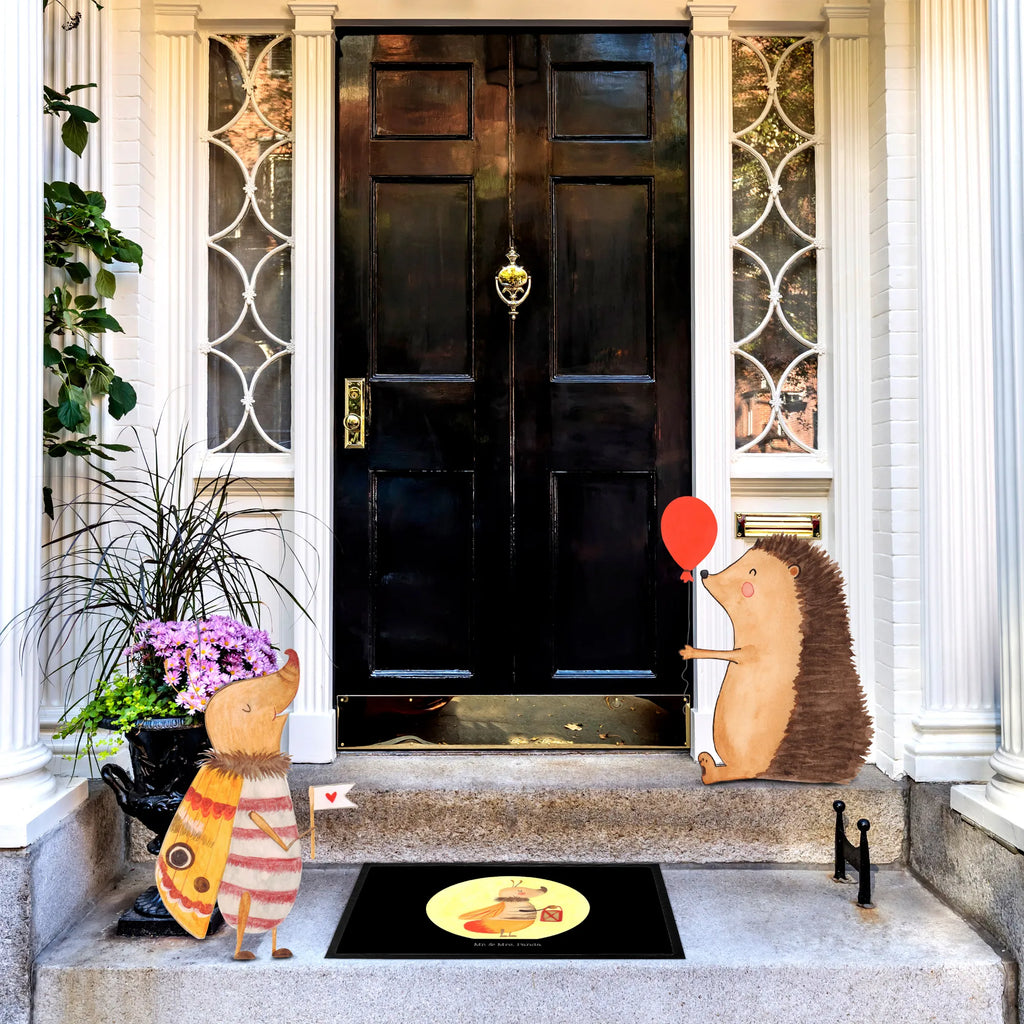 Doormat Firefly small animals, cute, funny, cute animal motives, hand drawn, small world, funny sayings, good mood, happy, gifts, gift ideas, special gifts, animal lover, card, favourite person, engagement, love saying, glowworm, love, butterfly, marriage proposal, glow, anniversary, magic, proof of love