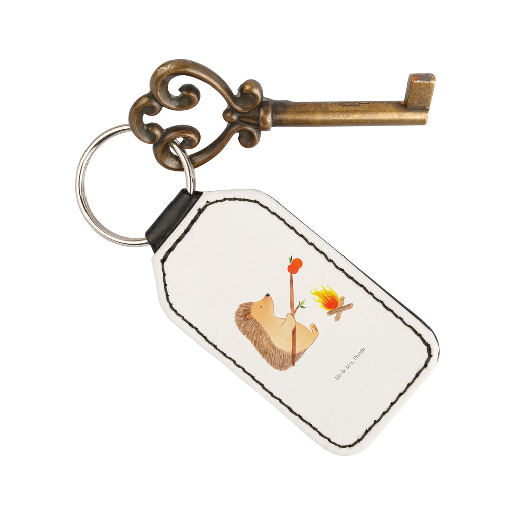 Rectangular key ring Hedgehog grilling keychain, pendant, lucky charm, bag pendant, key ring, small animals, cute, funny, cute animal motives, hand drawn, small world, funny sayings, good mood, happy, gifts, gift ideas, special gifts, animal lover, card, hedgehog, saying, goals, unemployed, meaning of life, motivation, barbecue