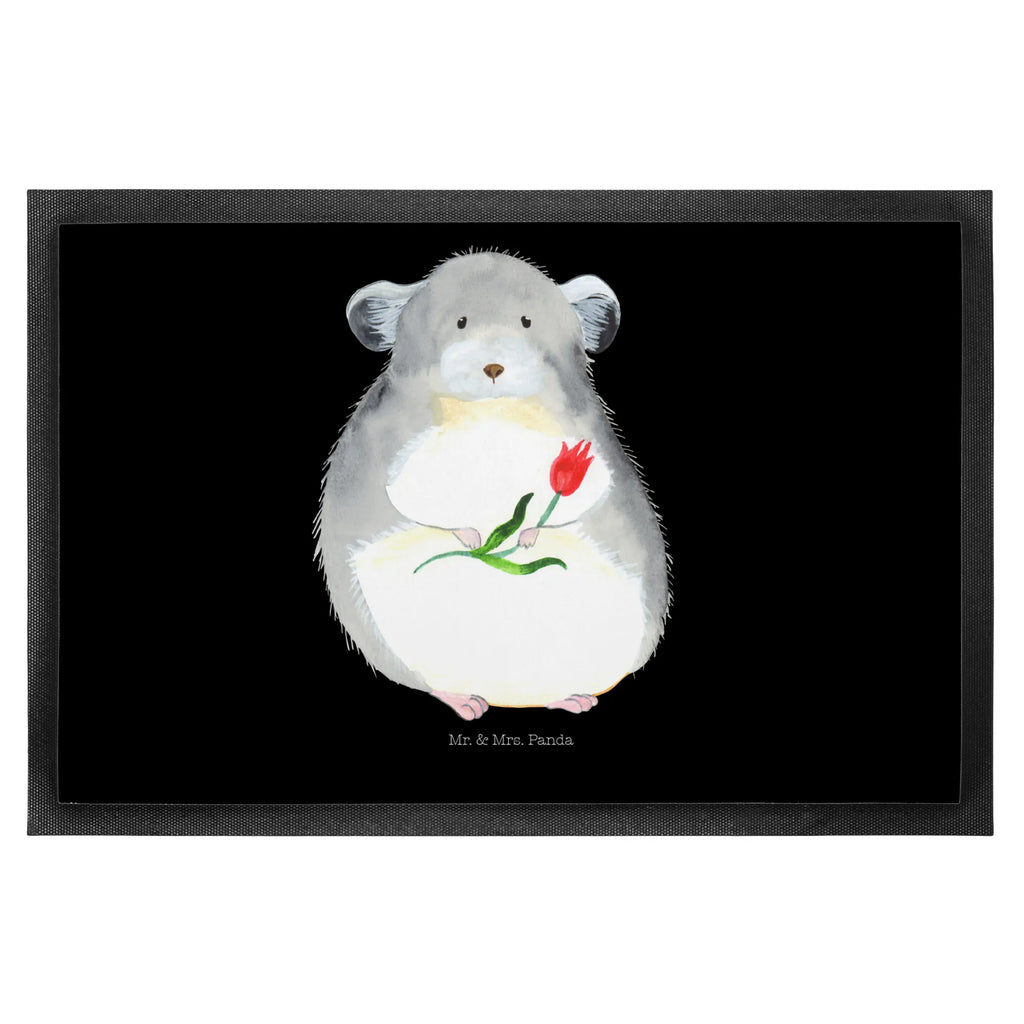 Fußmatte Chinchilla Blume flurmatte, Schmutzfangteppich, sauberlaufmatten, Türmatte, außenmatte, Schmutzfangmatte, Eingangsmatte, fußmatte, Haustürmatte, Schmutzmatte, Schmutzfänger, schmutzfangmatten, Fussmatte, Eingangsteppich, Abtretmatte, hausmatte, abstreifer, Türvorleger, Fußabstreifer, Schuhabstreifer, türmatten, Fußabtreter, Abtreter, Fußmatten, Sauberlaufmatte, matte haustür, Tiermotive, Tiere, Lustige Sprüche, Gute Laune, Liebeskummer, Chaos, Kummer, Büro, Glücklichsein, traurig sein, Büroalltag, Chinchilla, Depressionen, Chinchillas
