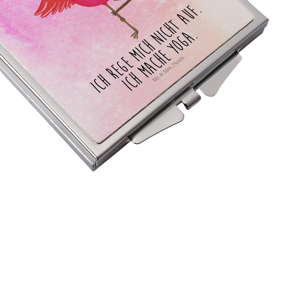 Handtaschenspiegel quadratisch Flamingo Yoga Spiegel Für Handtasche, Spiegel Für Schminktasche, Tragbarer Spiegel, Reise Spiegel, Klappspiegel, Handspiegel Zum Mitnehmen, Handtaschenspiegel, Handspiegel Mit Hülle, Taschen-Kosmetikspiegel, Handspiegel Geschenkidee, Handspiegel Für Damen, Taschenspiegel, Design Taschenspiegel, Quadratischer Handspiegel, Vintage Kompaktspiegel, Spiegel Für Make-Up Tasche, Schminkspiegel To Go, Kompaktspiegel, Klappbarer Taschenspiegel, Klappbarer Handspiegel, Kosmetikspiegel Klein, Mini Spiegel, Schminkspiegel Kompakt, Runder Taschenspiegel, Spiegel Für Unterwegs, Deko Handspiegel, Flamingo, Entspannung, Tiefenentspannung, Yoga-Übung, Vogel, Yoga, Aufregen, Achtsamkeit, Namaste, Ärger