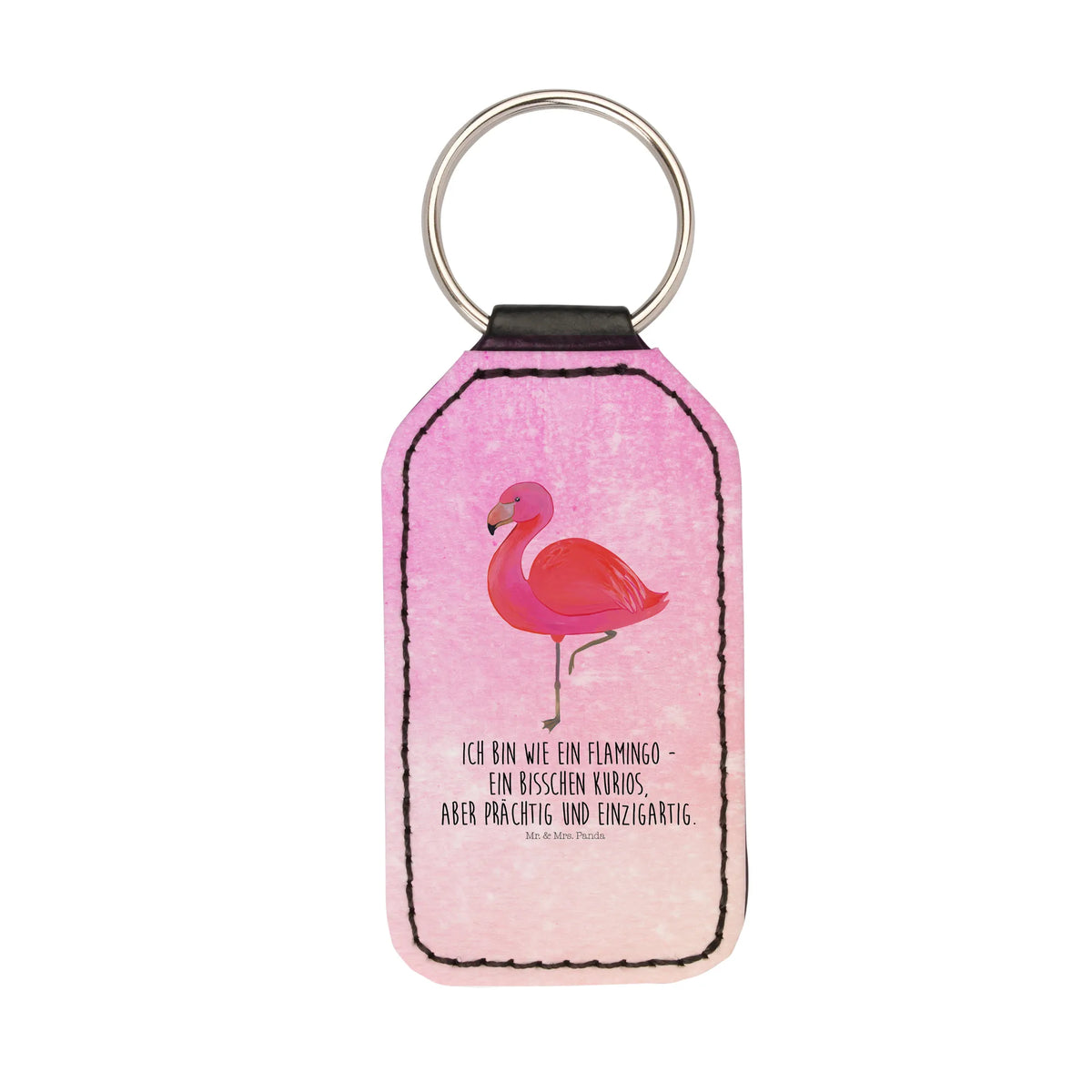 Rectangular key ring flamingo Classic gift pink, children, girls gifts, gifts, adults, gift idea, funny sayings, flamingo fans, small gifts, vacation, pink bird, unusual gifts in pink, bird of paradise, Caribbean feeling, red, pink gifts, flamingo decoration, Siblings, Unique, Pride, Outsider, Son, for me, Daughter, Me, Girlfriends, Girlfriend, Self-love, Saying