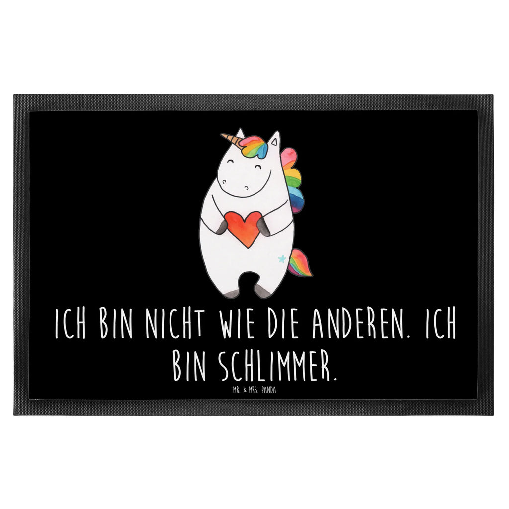 wycieraczka Jednorożec serce Schmutzfangmatte, Schmutzfangteppich, Fußmatte innen, Fussmatten online, Fußmatte außen, Fußabtreter außen, Schmutzfänger, Fußabstreifer, Vorleger, Matte, Fußmatten, Fußmatte außen wetterfest, Schmutzmatte, Fußabstreifer außen, Türvorleger, Eingangsteppich, Fußabtreter, Fussmatten, Fußmatte waschbar, Sauberlaufmatte, Schmutzfangmatte waschbar, Gummimatte, Türmatte, Haustürmatte, Gummi Matte, Fußmatte outdoor, Motivfußmatte, Einhorn, Einhörner, Einhorn Deko, Unicorn, schlimm, böse, anders, lustig, bunt, Herz, witzig, Freundin