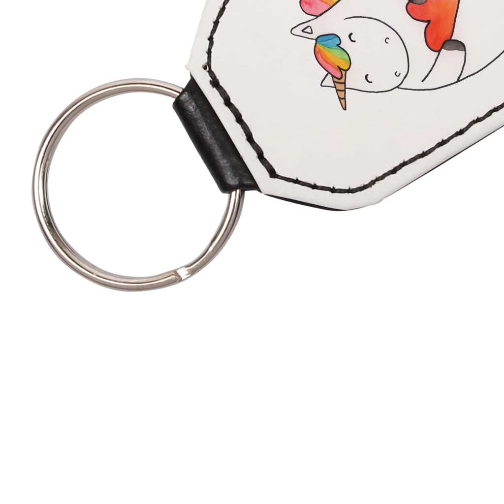 Rectangular key ring unicorn Heart pendant, keychain, key ring, bag pendant, lucky charm, unicorn, unicorns, evil, heart, girlfriend present, bad, bad girl, funny, different, Unicorn, girlfriend gift
