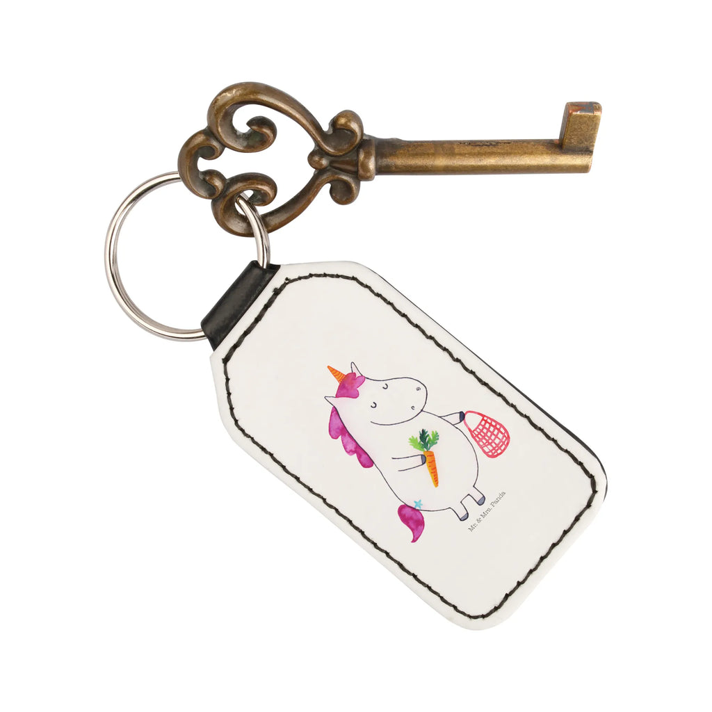 Prostokątny brelok Jednorożec Wegański Jednorożec, jednorożce, dekoracje jednorożca, jednorożec