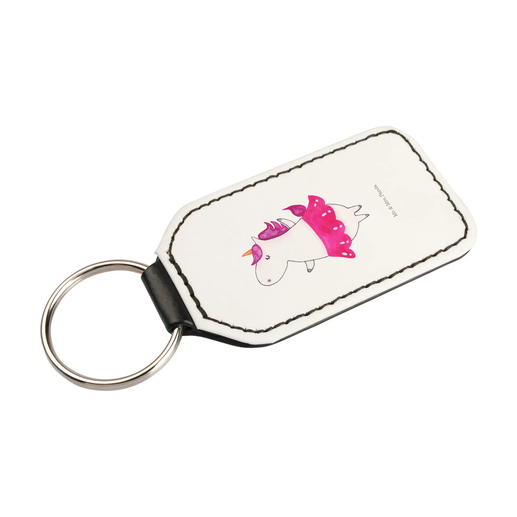 Rectangular key ring unicorn ballerina key ring, bag pendant, lucky charm, keychain, pendant, unicorn, unicorns, Party, Dancer gift, dancer present, Einhorn, Fun, Unicorn, Ballerina, English, Celebration, Flat, Dancing