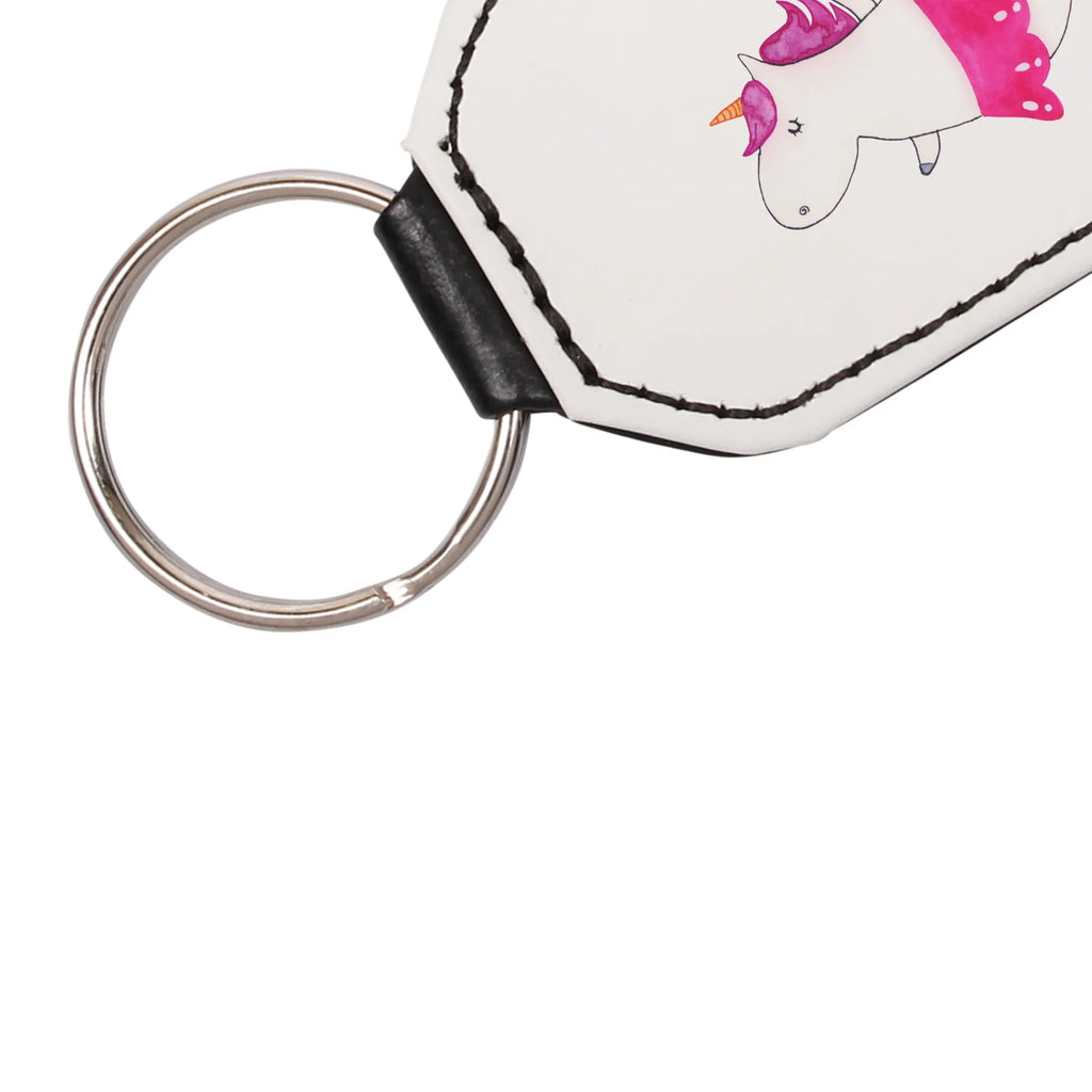 Rectangular key ring unicorn ballerina key ring, bag pendant, lucky charm, keychain, pendant, unicorn, unicorns, Party, Dancer gift, dancer present, Einhorn, Fun, Unicorn, Ballerina, English, Celebration, Flat, Dancing