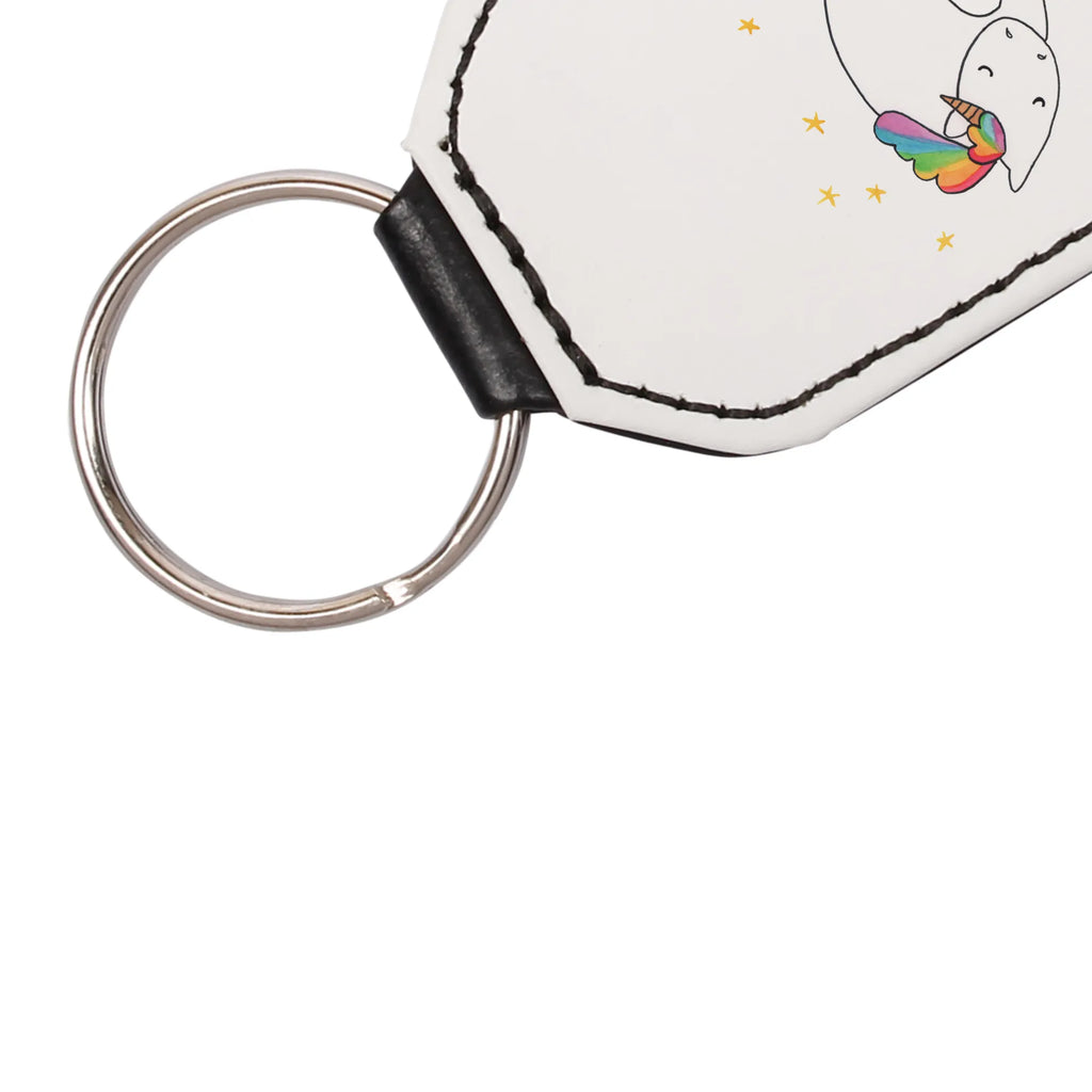 Prostokątny brelok Jednorożec noc Jednorożec, jednorożce, dekoracje jednorożca, jednorożec