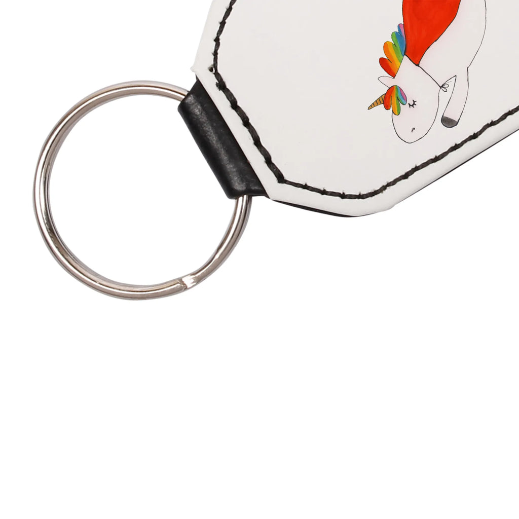 Rectangular key ring unicorn Excellent bag pendant, pendant, lucky charm, key ring, keychain, unicorn, unicorns, Unicorns, Hero, Superhero, Girlfriend gift, Unicorn, Girlfriend present