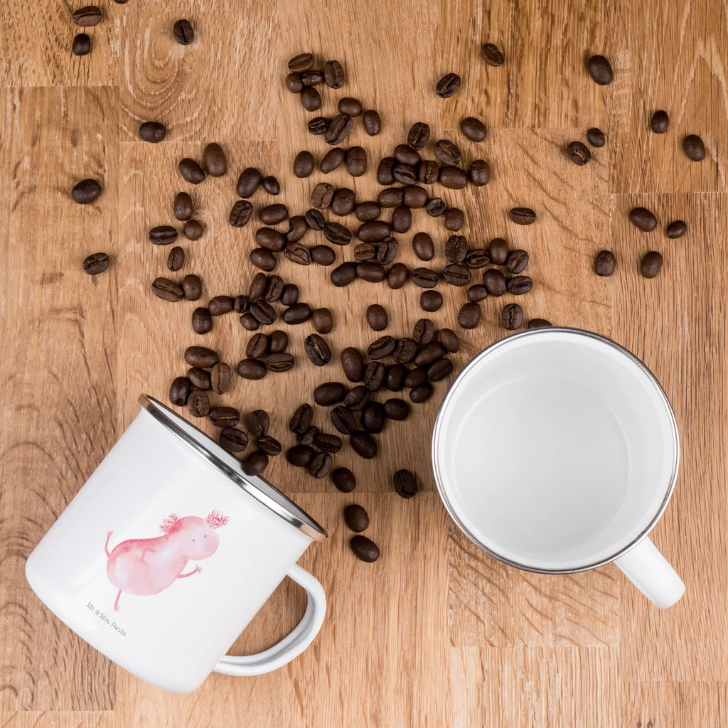 Kempingowy kubek emaliowany aksolotl tańczyć Campingtasse, Reisebecher, Teebecher, Emaille Becher, Blechtasse, Tasse, Kaffeebecher, Trinkbecher, blechbecher, Pott, Becher, becher emaille, Teetasse, Metalltasse, wandertasse, metallbecher, wanderbecher, Tasse Emaille, Emaille Tasse, reisetasse, Campingbecher, emaillebecher, Kaffeetasse, Emailletasse, Molch, Axolotl, Sterne, Freundin, Lurche, Dachschaden, Beste Freundin, Lurch, Schwanzlurch, Verrückt, Axolot