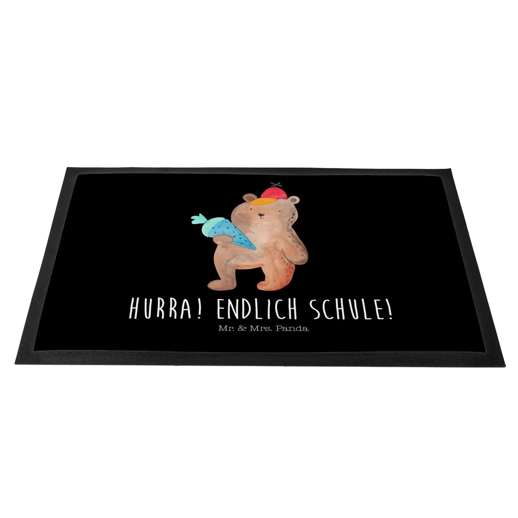 Doormat bear School cone Haustürmatte, Schmutzfangmatte, hausmatte, fußmatte, sauberlaufmatten, türmatten, Fußabtreter, Türmatte, Eingangsmatte, Sauberlaufmatte, Schmutzfangteppich, abstreifer, Schmutzfänger, Eingangsteppich, matte haustür, Abtretmatte, Abtreter, Fussmatte, Schmutzmatte, außenmatte, Fußabstreifer, Fußmatten, schmutzfangmatten, Türvorleger, flurmatte, Schuhabstreifer, Teddybär, Bär, Teddy, Erster Schultag Geschenk, Grundschule, Schultüte, Bär Motiv, Schule Geschenk, Schulanfang, Einschulung Geschenk, Schulbeginn
