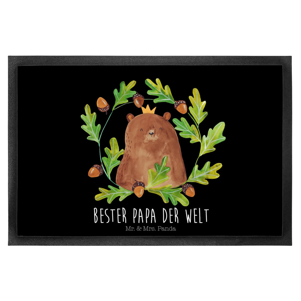 Fußmatte Bär König Fußabstreifer, Fussmatte, flurmatte, Abtreter, Schmutzmatte, Türmatte, sauberlaufmatten, Schmutzfangteppich, Fußmatten, Schuhabstreifer, türmatten, hausmatte, Eingangsteppich, Fußabtreter, Abtretmatte, fußmatte, schmutzfangmatten, Schmutzfänger, Schmutzfangmatte, abstreifer, Eingangsmatte, Türvorleger, Sauberlaufmatte, matte haustür, Haustürmatte, außenmatte, Teddybär, Bär, Teddy, Bester Papa, Daddy, Dad, Papi, Vatertag, Weltbester Papa, Papa, Vater, Bester Vater, Papa Bär