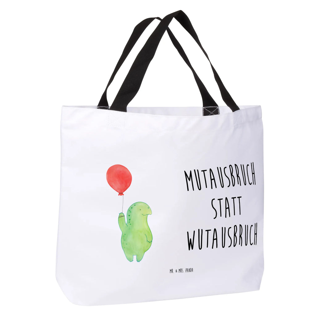 Shopper tortoise balloon Schulbeutel, Shopper, Stofftasche, Schultertasche, Alltagstasche, Tragebeutel, Beutel, Einkaufsbeutel, XL, Einkaufstasche, Schultasche, XXL Tasche, Strandtasche, Ausflug, Freizeittasche, Tüte, Schildkröte, Motivation, Motivationsspruch, Schildkröten, Mutausbruch