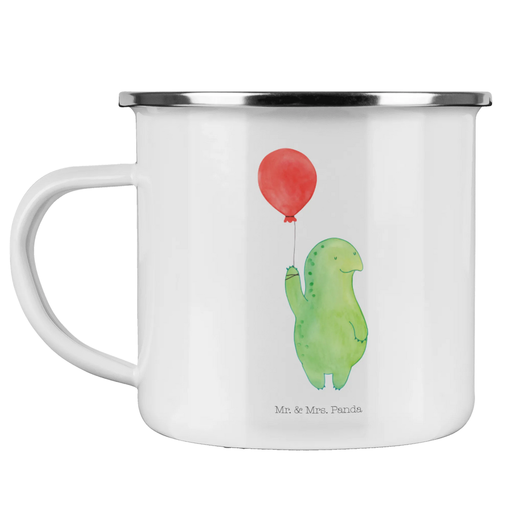 Enamel camping mug tortoise balloon Metalltasse, Tasse Emaille, Trinkbecher, emaillebecher, blechbecher, Teebecher, Pott, wandertasse, Emailletasse, Emaille Becher, Teetasse, becher emaille, wanderbecher, Tasse, Blechtasse, reisetasse, Kaffeetasse, Campingbecher, Campingtasse, Emaille Tasse, Becher, Kaffeebecher, Reisebecher, metallbecher, Schildkröte, Mutausbruch, Motivationsspruch, Motivation, Schildkröten