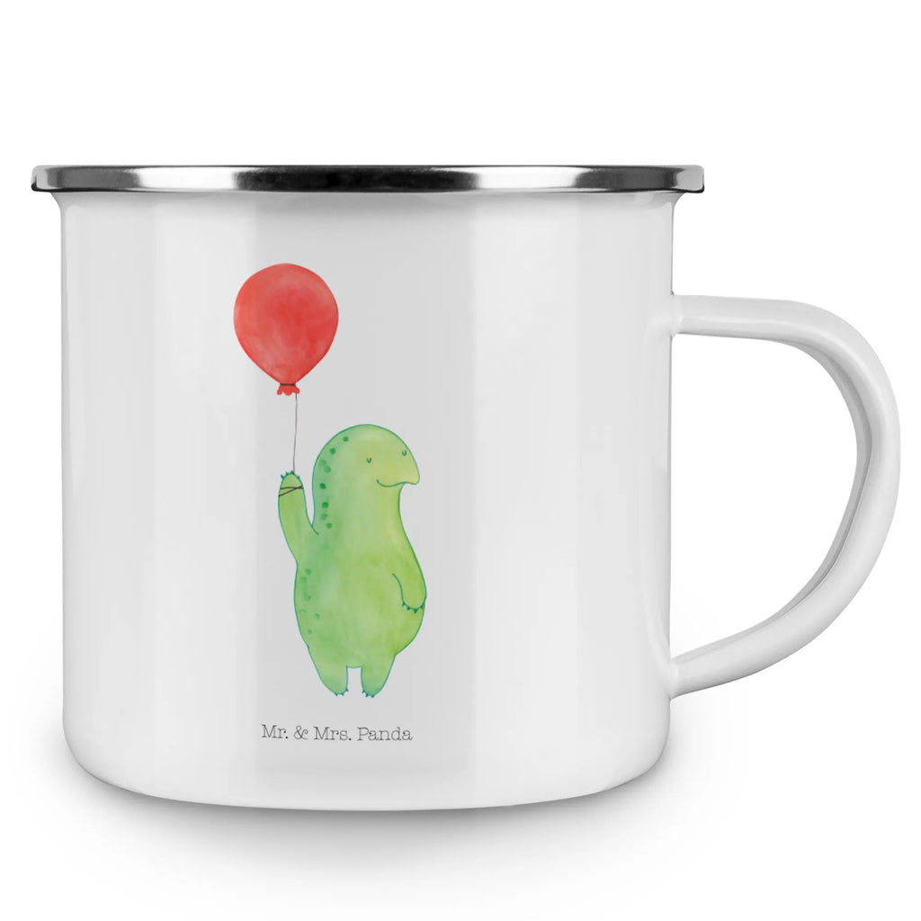 Enamel camping mug tortoise balloon Metalltasse, Tasse Emaille, Trinkbecher, emaillebecher, blechbecher, Teebecher, Pott, wandertasse, Emailletasse, Emaille Becher, Teetasse, becher emaille, wanderbecher, Tasse, Blechtasse, reisetasse, Kaffeetasse, Campingbecher, Campingtasse, Emaille Tasse, Becher, Kaffeebecher, Reisebecher, metallbecher, Schildkröte, Mutausbruch, Motivationsspruch, Motivation, Schildkröten