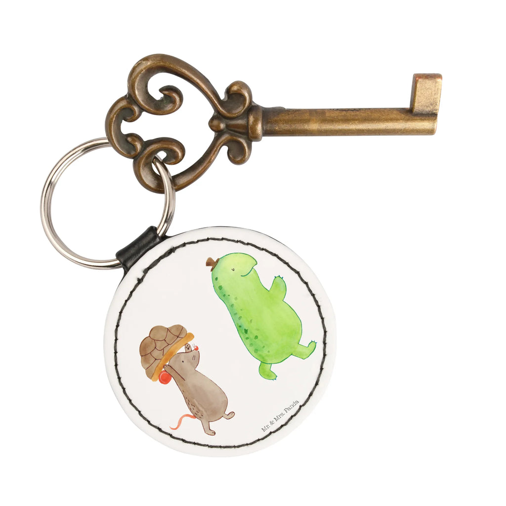 Round key ring tortoise Mouse lucky charm, key ring, keychain, bag pendant, pendant, turtle, tortoise, reptile, ancient creature, cute, sweet, gift, gift ideas, birthday gift, illustrated, funny, turtle gift items, funny turtle gifts, pet turtles, mom, best friend, sister or daughter, turtle lover, girlfriends, best friends, friends, mouse