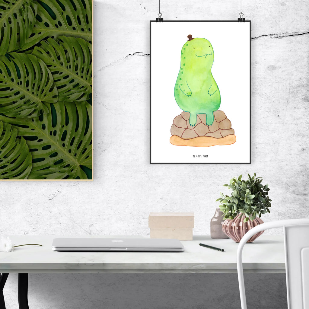 Plakat żółw Przerwa Poster, Posterdruck, kunst für die wand, Mr. & Mrs. Panda Poster, wandkunst, Wandposter, Plakat, drucke, Wandbild, grafikposter, Designposter, Wanddeko Bild, Wanddekoration, wanddeko, Bild für Wand, Wandschmuck, Bild, Deko Bild, wanddruck, kunstdruck poster, kunstposter, Kunstdruck, Schildkröte, Achtsam, Achtsamkeit, Entschleunigen