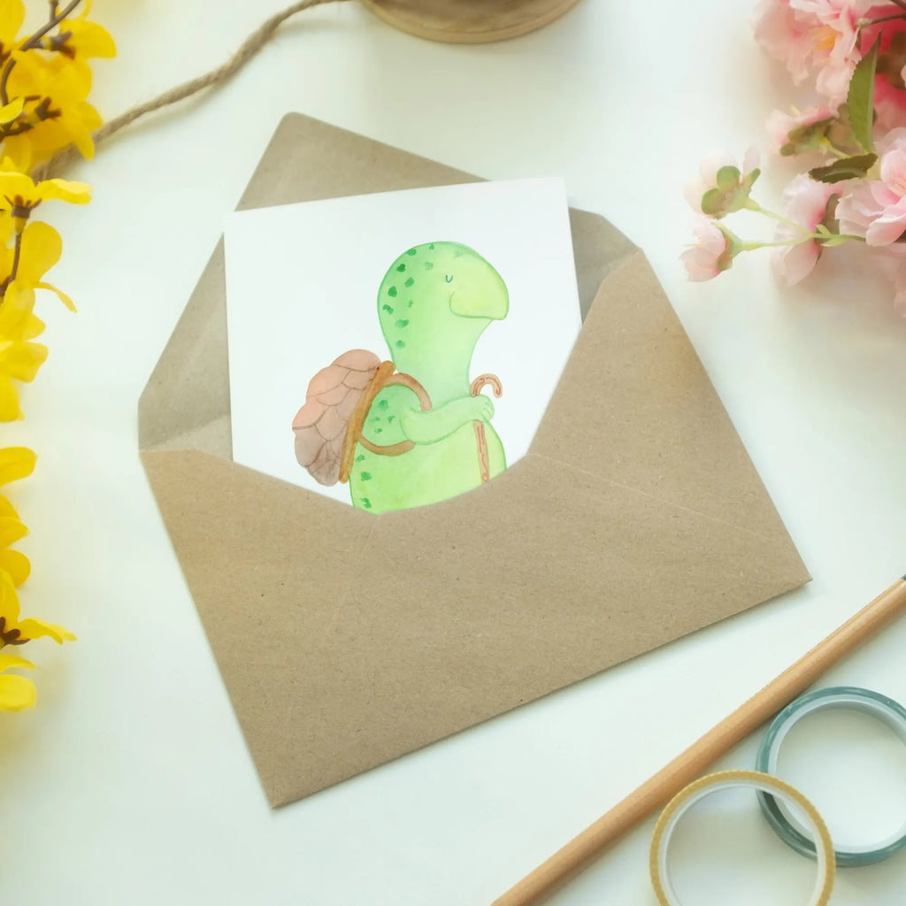 Kartka okolicznościowa żółw Wędrowiec Skałka