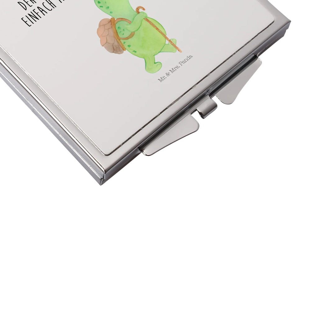 Kwadratowe lusterko do torebki żółw Wędrowiec Taschen-Kosmetikspiegel, Schminkspiegel Kompakt, Quadratischer Handspiegel, Schminkspiegel To Go, Kosmetikspiegel Klein, Klappspiegel, Spiegel Für Make-Up Tasche, Reise Spiegel, Runder Taschenspiegel, Spiegel Für Unterwegs, Spiegel Für Schminktasche, Vintage Kompaktspiegel, Design Taschenspiegel, Deko Handspiegel, Handspiegel Zum Mitnehmen, Taschenspiegel, Handspiegel Mit Hülle, Spiegel Für Handtasche, Handspiegel Geschenkidee, Mini Spiegel, Klappbarer Handspiegel, Klappbarer Taschenspiegel, Silber, Kompaktspiegel, Tragbarer Spiegel, Handtaschenspiegel, Handspiegel Für Damen, Schildkröte, Schildkröten, Motivationssprüche, Motivationsspruch, Motivation, Neuanfang