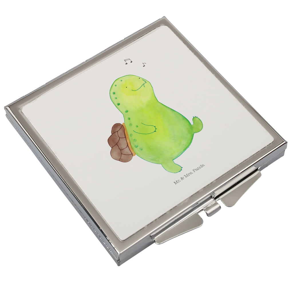 Handbag mirror tortoise Pipes mirror, silver, handbag, make up, square, make-up mirror, turtle, tortoise, reptile, ancient creature, cute, sweet, gift, gift ideas, birthday gift, illustrated, funny, turtle gift items, funny turtle gifts, pet turtles, mom, best friend, sister or daughter, turtle lover, new beginning, depression, turtles, joy of life, happy, motivation, happiness, separation