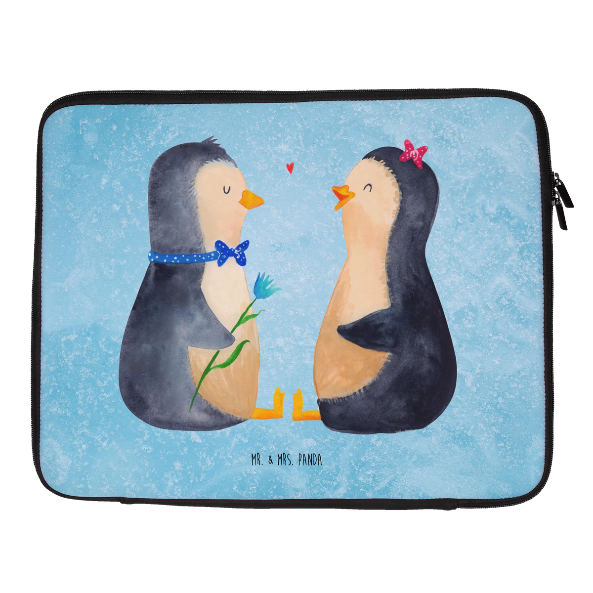 Notebook Tasche Pinguin Pärchen