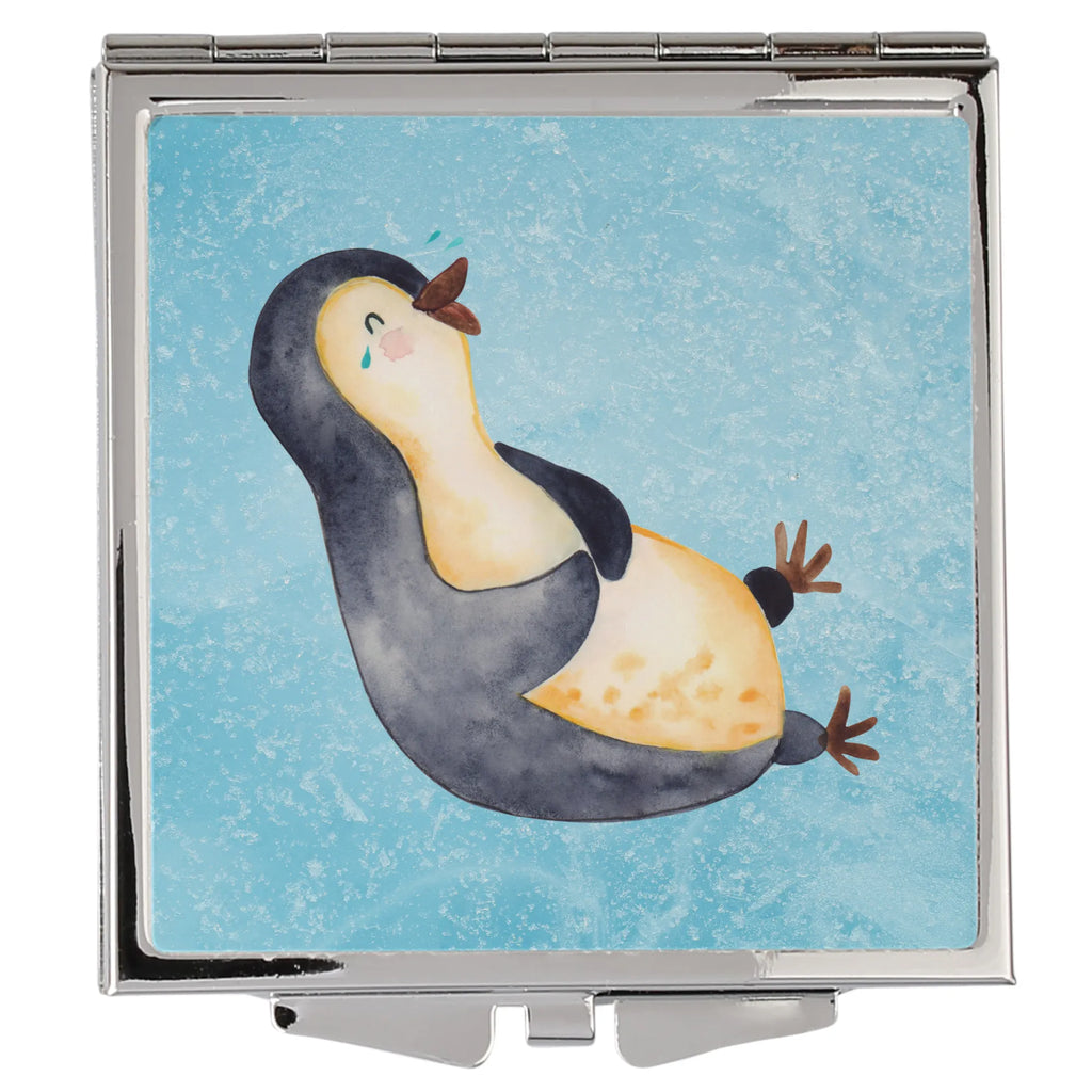 Handbag mirror Penguin Laugh Tragbarer Spiegel, Reise Spiegel, Runder Taschenspiegel, Vintage Kompaktspiegel, Handtaschenspiegel, Spiegel Für Handtasche, Quadratischer Handspiegel, Klappbarer Taschenspiegel, Design Taschenspiegel, Silber, Kosmetikspiegel Klein, Schminkspiegel Kompakt, Spiegel Für Schminktasche, Handspiegel Mit Hülle, Taschen-Kosmetikspiegel, Kompaktspiegel, Taschenspiegel, Spiegel Für Unterwegs, Handspiegel Zum Mitnehmen, Klappbarer Handspiegel, Mini Spiegel, Handspiegel Geschenkidee, Klappspiegel, Spiegel Für Make-Up Tasche, Handspiegel Für Damen, Deko Handspiegel, Schminkspiegel To Go, Pinguin, Optimismus, Lustiger Spruch, Fröhlich, Lachen, Fröhlichkeit, Humor, Pinguine