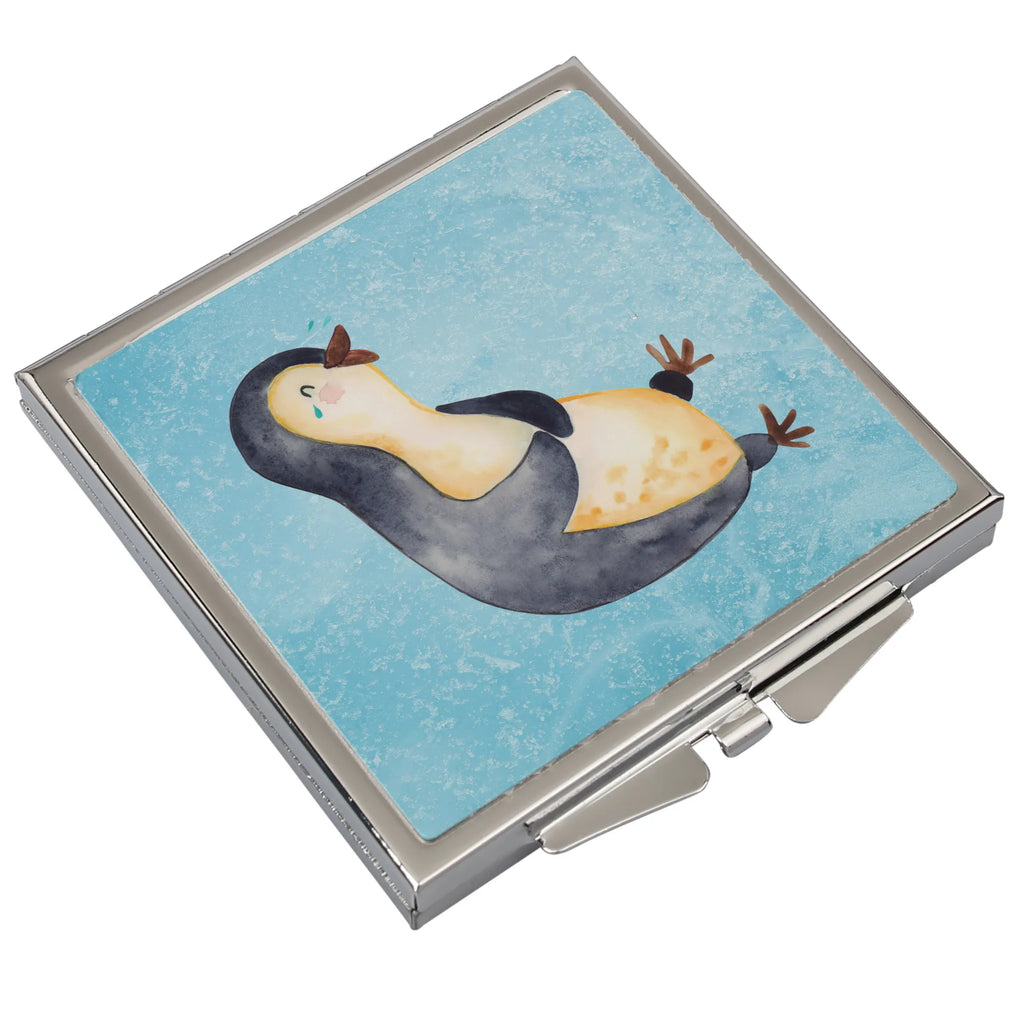 Handbag mirror Penguin Laugh Tragbarer Spiegel, Reise Spiegel, Runder Taschenspiegel, Vintage Kompaktspiegel, Handtaschenspiegel, Spiegel Für Handtasche, Quadratischer Handspiegel, Klappbarer Taschenspiegel, Design Taschenspiegel, Silber, Kosmetikspiegel Klein, Schminkspiegel Kompakt, Spiegel Für Schminktasche, Handspiegel Mit Hülle, Taschen-Kosmetikspiegel, Kompaktspiegel, Taschenspiegel, Spiegel Für Unterwegs, Handspiegel Zum Mitnehmen, Klappbarer Handspiegel, Mini Spiegel, Handspiegel Geschenkidee, Klappspiegel, Spiegel Für Make-Up Tasche, Handspiegel Für Damen, Deko Handspiegel, Schminkspiegel To Go, Pinguin, Optimismus, Lustiger Spruch, Fröhlich, Lachen, Fröhlichkeit, Humor, Pinguine