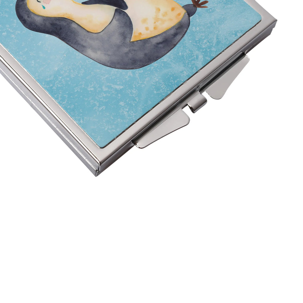 Handbag mirror Penguin Laugh Tragbarer Spiegel, Reise Spiegel, Runder Taschenspiegel, Vintage Kompaktspiegel, Handtaschenspiegel, Spiegel Für Handtasche, Quadratischer Handspiegel, Klappbarer Taschenspiegel, Design Taschenspiegel, Silber, Kosmetikspiegel Klein, Schminkspiegel Kompakt, Spiegel Für Schminktasche, Handspiegel Mit Hülle, Taschen-Kosmetikspiegel, Kompaktspiegel, Taschenspiegel, Spiegel Für Unterwegs, Handspiegel Zum Mitnehmen, Klappbarer Handspiegel, Mini Spiegel, Handspiegel Geschenkidee, Klappspiegel, Spiegel Für Make-Up Tasche, Handspiegel Für Damen, Deko Handspiegel, Schminkspiegel To Go, Pinguin, Optimismus, Lustiger Spruch, Fröhlich, Lachen, Fröhlichkeit, Humor, Pinguine