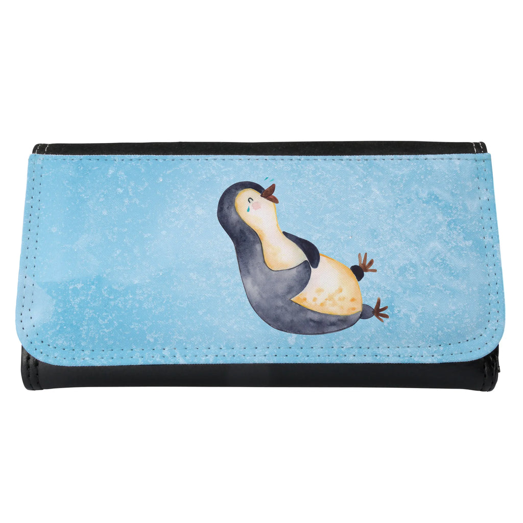 Ladies purse Penguin Laugh Wallet, Wallets, Large, Purse, Ladies, XXL, Penguin, North Pole, Winter, Penguins, Pinguin, Fröhlich, Pinguine, lustiger Spruch, Optimismus