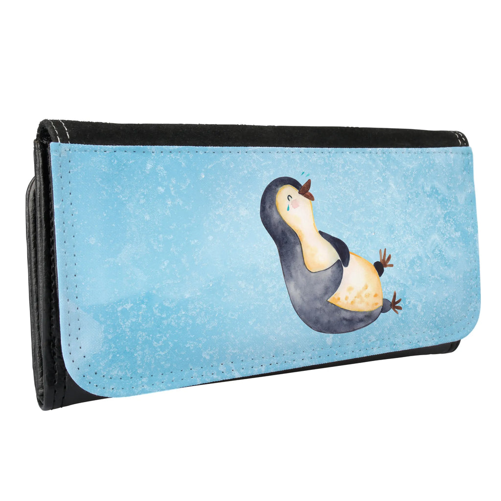 Ladies purse Penguin Laugh Wallet, Wallets, Large, Purse, Ladies, XXL, Penguin, North Pole, Winter, Penguins, Pinguin, Fröhlich, Pinguine, lustiger Spruch, Optimismus
