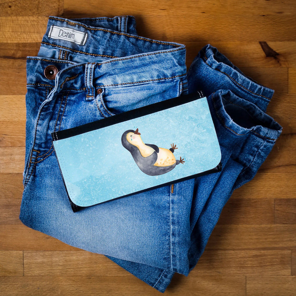 Ladies purse Penguin Laugh Wallet, Wallets, Large, Purse, Ladies, XXL, Penguin, North Pole, Winter, Penguins, Pinguin, Fröhlich, Pinguine, lustiger Spruch, Optimismus