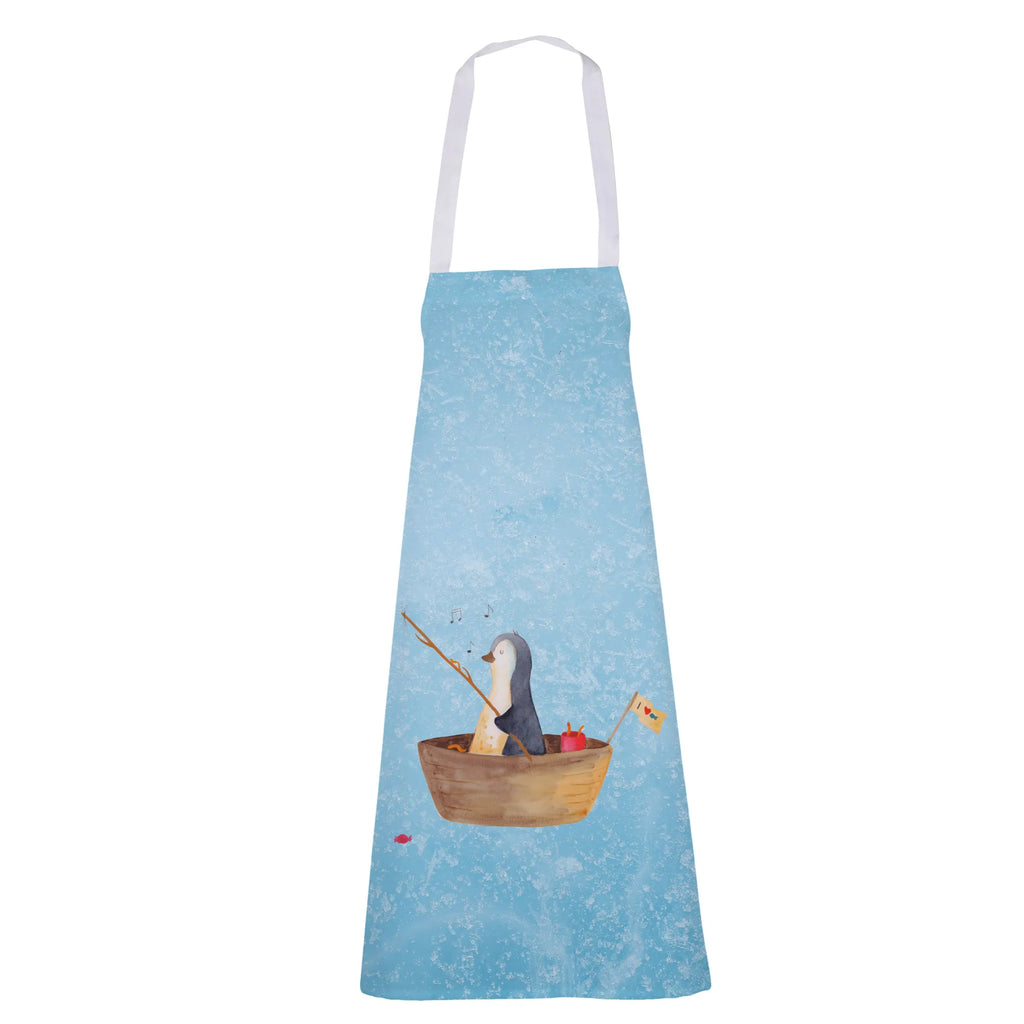 Apron Penguin fishing boat grill apron, Cooking, baking, baking apron, apron, cooking apron, kitchen apron, Penguin, North Pole, Winter, Penguins, divorce, boat, penguins, love of life, gift idea heartache, life, new start, fishing boat, separation, motivation, enjoy, fishing, new beginning