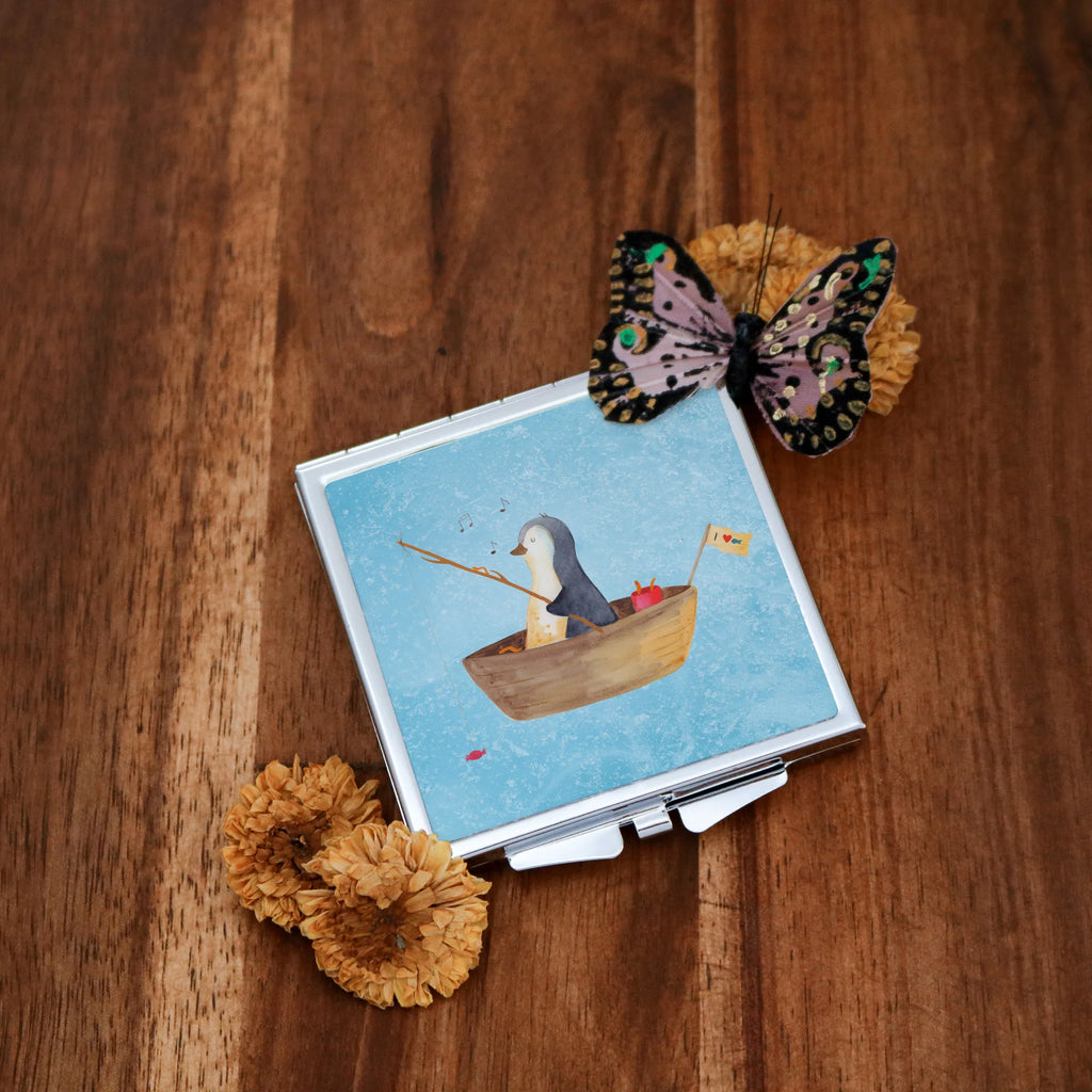 Kwadratowe lusterko do torebki pingwin łódka wędkarska Schminkspiegel To Go, Handspiegel Zum Mitnehmen, Spiegel Für Handtasche, Kosmetikspiegel Klein, Deko Handspiegel, Kompaktspiegel, Spiegel Für Make-Up Tasche, Schminkspiegel Kompakt, Taschen-Kosmetikspiegel, Reise Spiegel, Handspiegel Geschenkidee, Tragbarer Spiegel, Klappspiegel, Klappbarer Handspiegel, Taschenspiegel, Vintage Kompaktspiegel, Design Taschenspiegel, Handspiegel Mit Hülle, Spiegel Für Schminktasche, Mini Spiegel, Spiegel Für Unterwegs, Handtaschenspiegel, Runder Taschenspiegel, Klappbarer Taschenspiegel, Quadratischer Handspiegel, Handspiegel Für Damen, Pinguin, Angeln, Angelboot, Geschenkidee Liebeskummer, Neuanfang, Scheidung, Trennung, Leben, Pinguine, Lebenslust, genießen, Boot, Motivation, Neustart